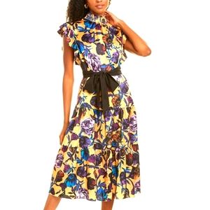 Stunning Sam Edelman Garden Midi Dress